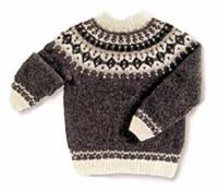 tradycyjny islandzki sweter