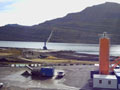 Budowa portu w Reyðarfjörður
