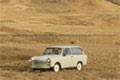 Trabant w Hvalfjörður